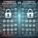 Symmetric vs Asymmetric Encryption 55 Symmetric vs Asymmetric Encryption